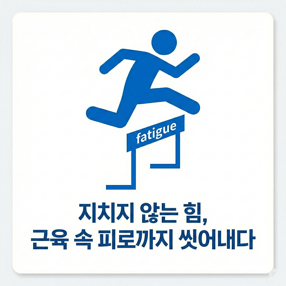 공진단 복용시 지구력 증가, 젖산 생성 감소