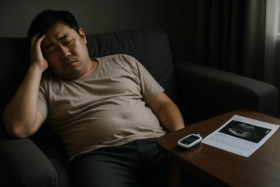 피로감은 혈당스파이크와 지방간과 밀접합니다.