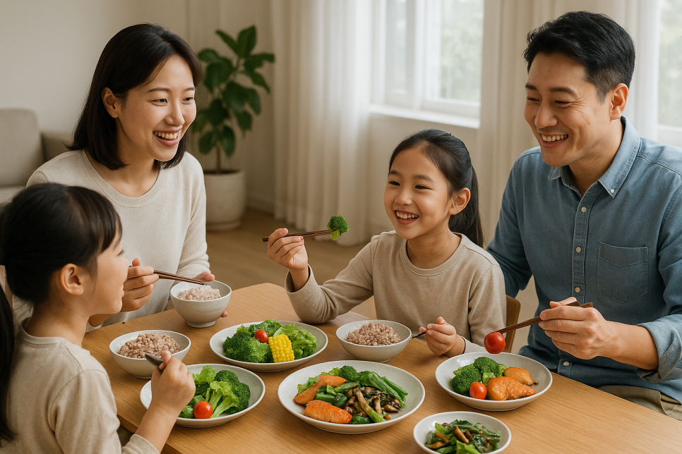 가족 모두의 식단을 건강하게 바꿀 기회입니다.