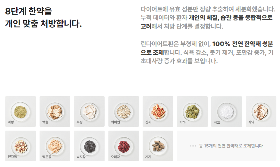 린다이어트 8단계 처방