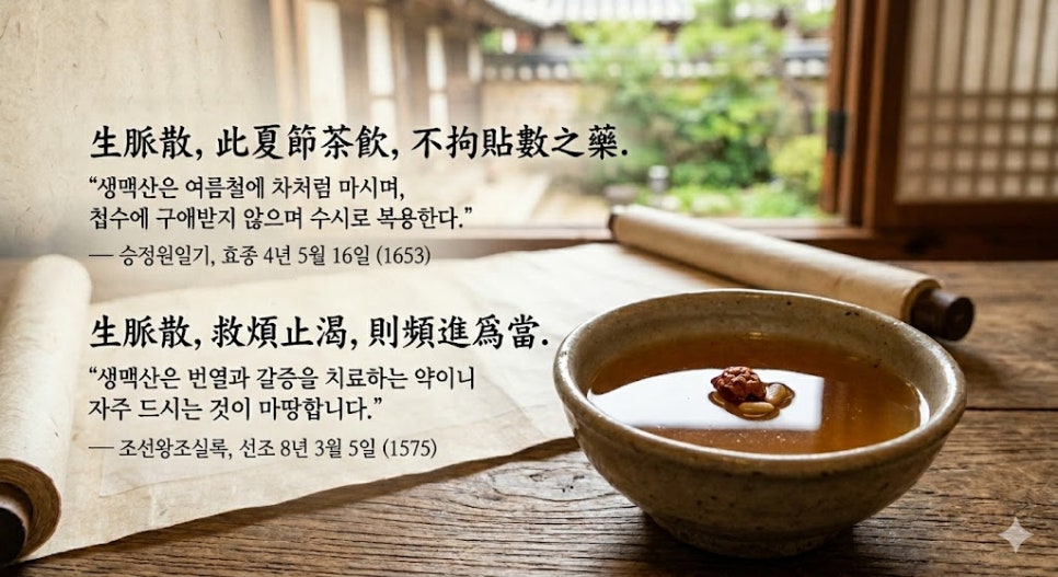 왕의 여름철 보약