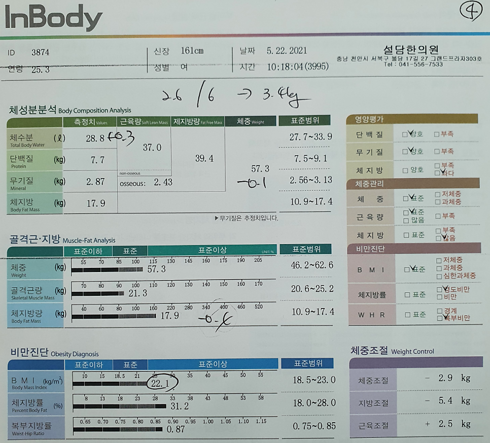 다이어트3주차