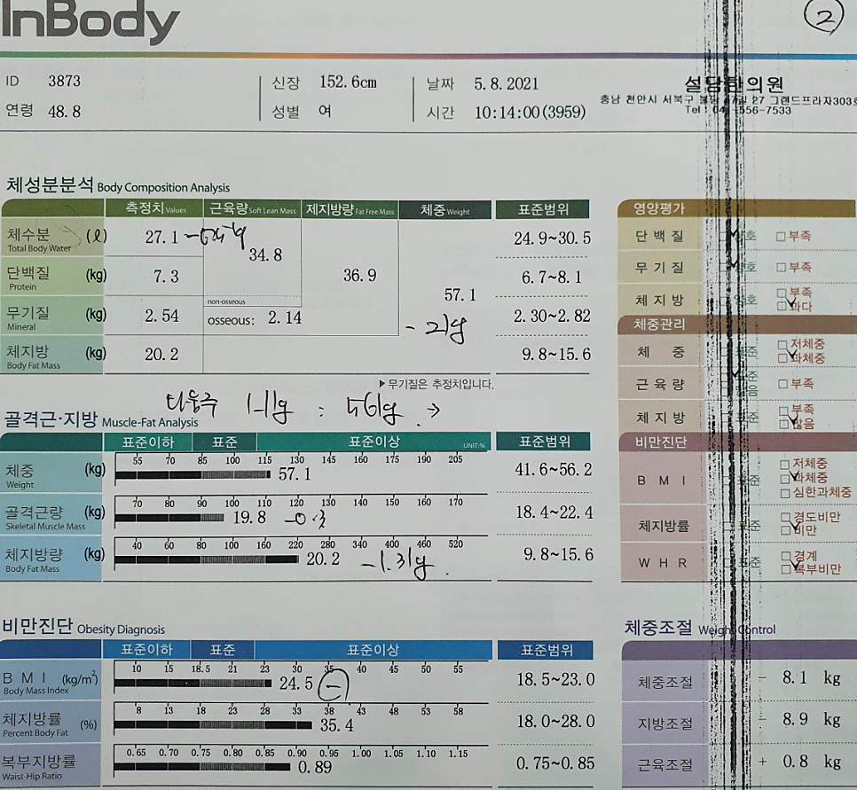 다이어트 1주차