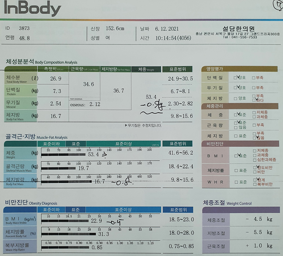 다이어트 6주차
