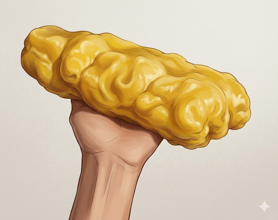 무려 이게 지방 1kg. 이미지 ai 변환