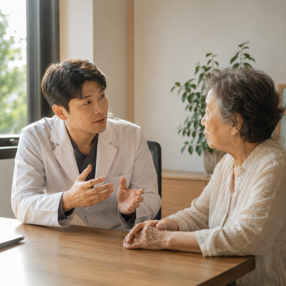 강서구 마곡 한의원 치매검사, 인지기능 선별검사와 목 주변 근육긴장검사 상담
