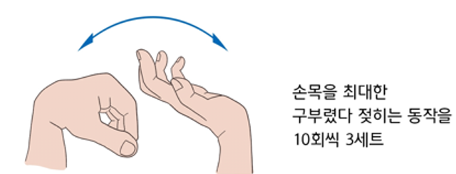 무게 없이 움직여보고 통증이 없으면 다음으로 진행합니다.