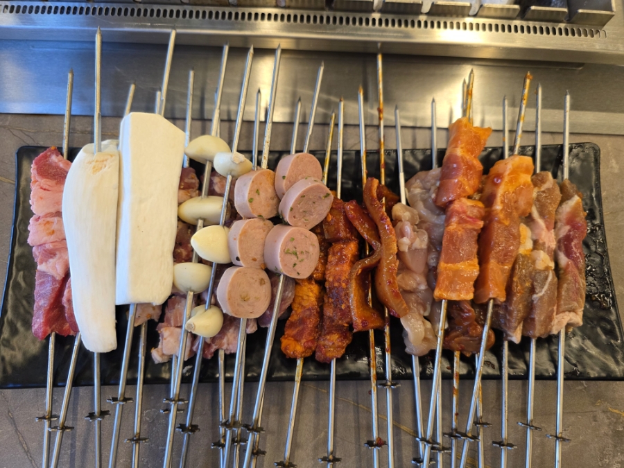 한궁양꼬치훠궈, 모둠한판