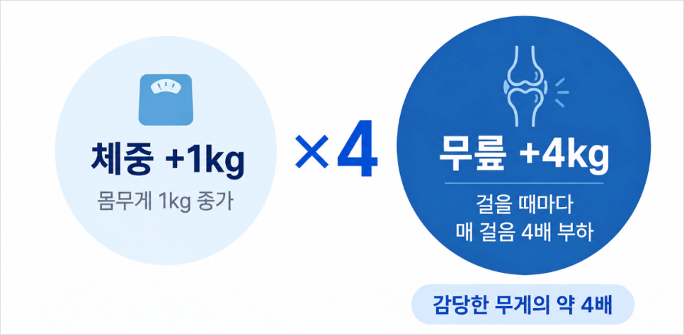 출처: Effects of Intensive Diet and Exercise on Knee Joint Loads, Inflammation, and Clinical Outcomes Among Overweight and Obese Adults With Knee Osteoarthritis - Stephen P. Messier 등